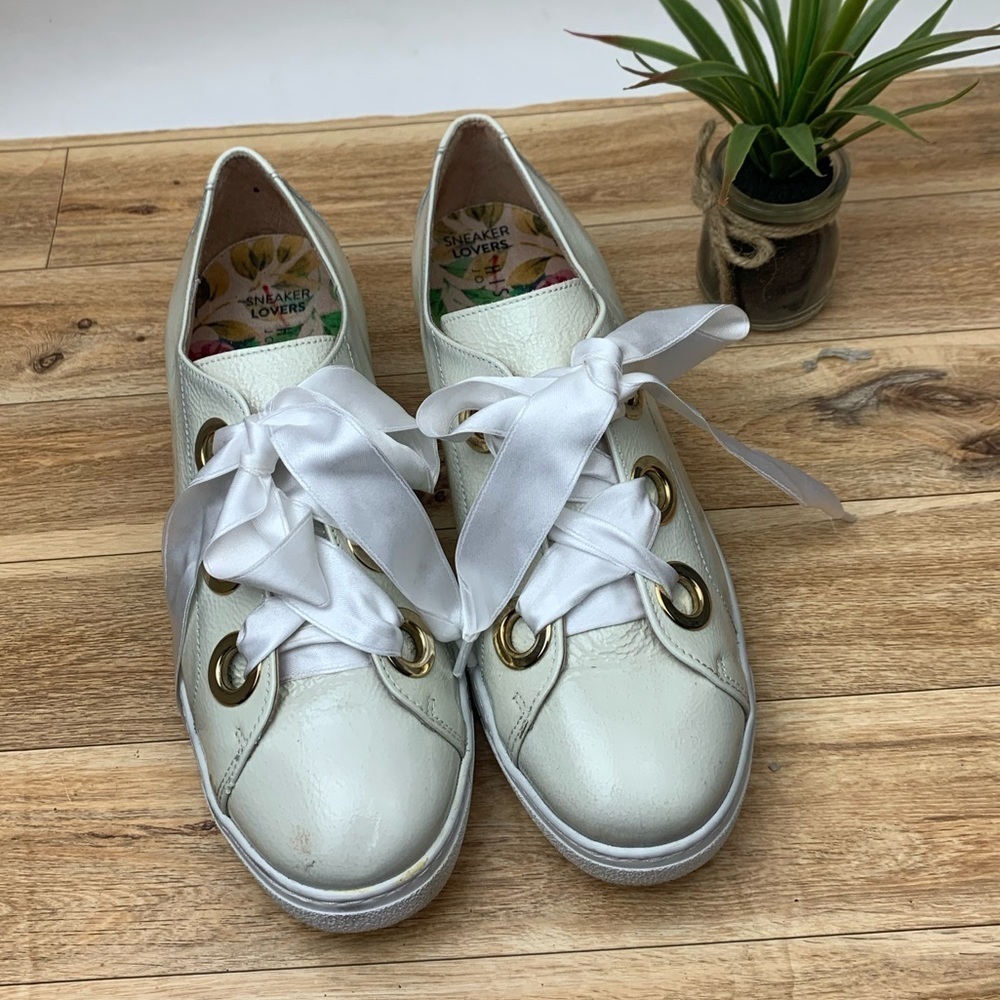 Hispanitas Ribbon Lace Sneakers sz  8